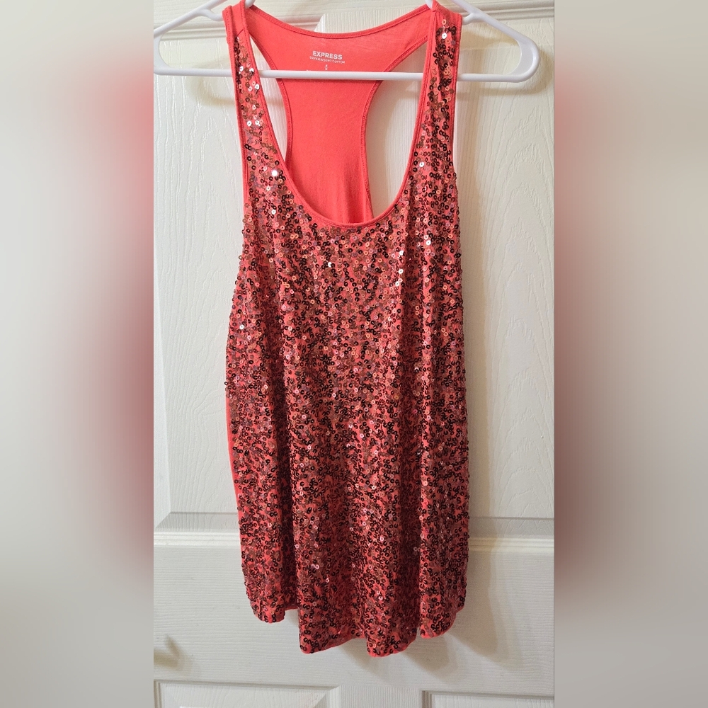 Express sequin tank, M
